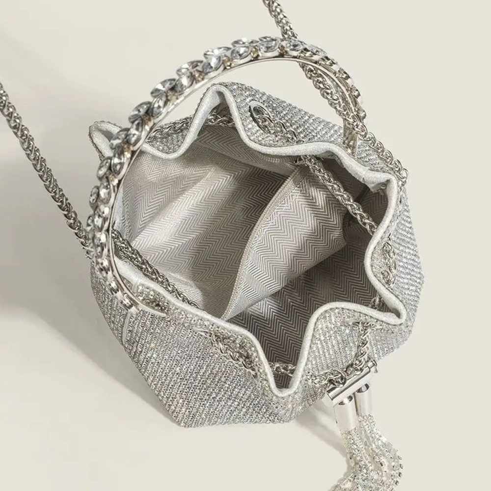 All Around Rhinestone Mini Purse - Picture 7 of 11